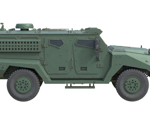 Patriot II Protected Mobility Vehicle Model 3D