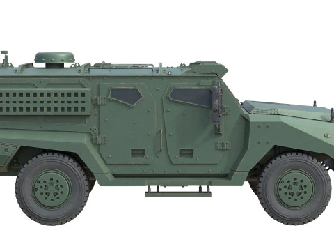 Veicolo per la mobilit&agrave; protetta Patriot II Modello 3D