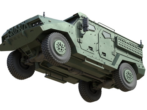 Patriot II Protected Mobility Vehicle Model 3D