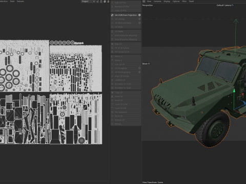 Patriot II Protected Mobility Vehicle Model 3D