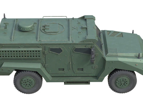 Collezione 10 Veicoli Militari V14 Modello 3D