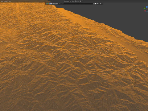 Taiwan terrain map 3D Model