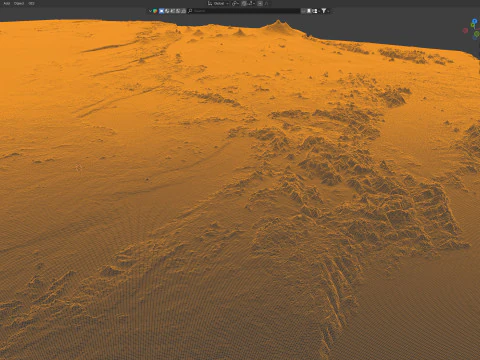 Tanzania terrain map 3D Model