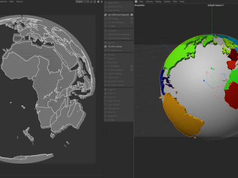 Regions Globe 3D Model