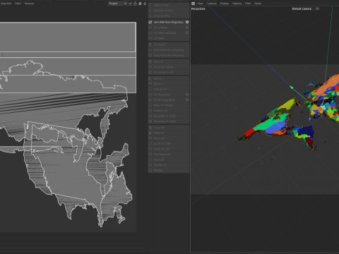 World Map 3D 모델