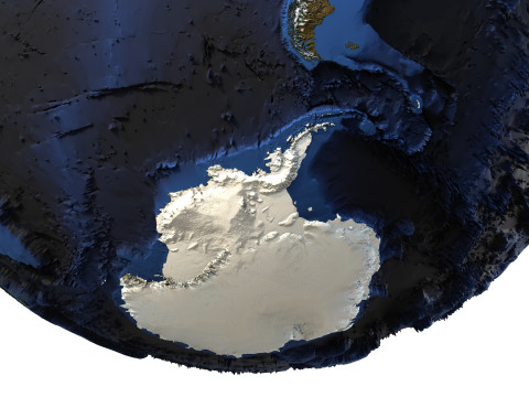 Earth Natural Globe Modèle 3D