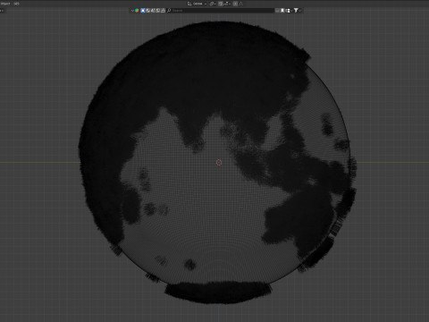 Earth Grass Globe Modelo 3D