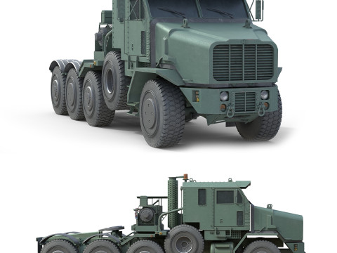Oshkosh HET A1 Military Truck Model 3D