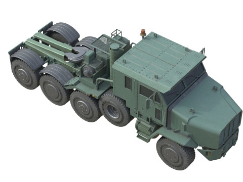 Oshkosh HET A1 Military Truck 3D मॉडल