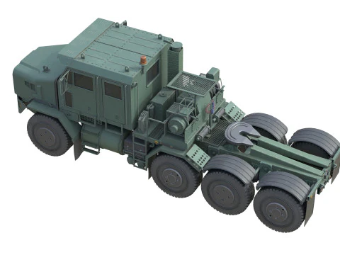 Oshkosh HET A1 Military Truck 3D Model