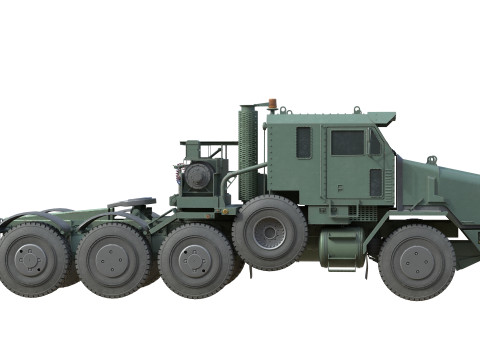 Oshkosh HET A1 Military Truck 3D मॉडल