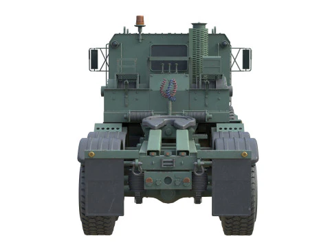 Oshkosh HET A1 Military Truck 3D Model