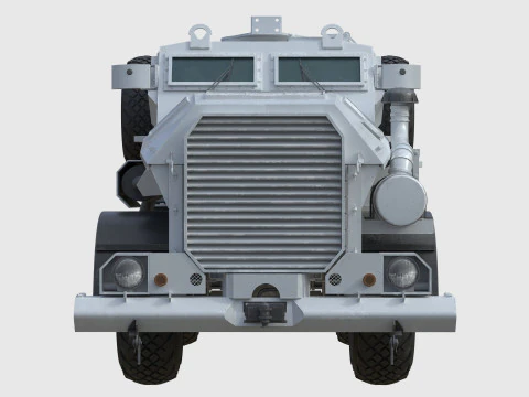 Casspir Mk II Mine Resistant Ambush Protected Vehicle 3D Model