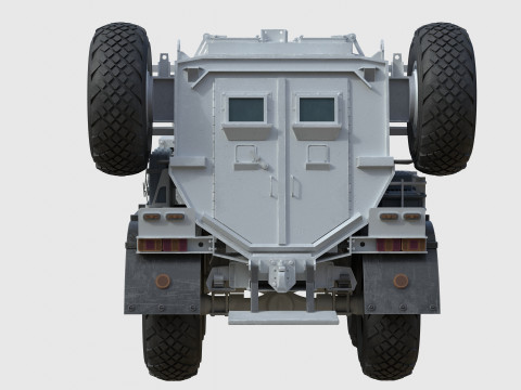 Casspir Mk II Mine Resistant Ambush Protected Vehicle 3Dモデル
