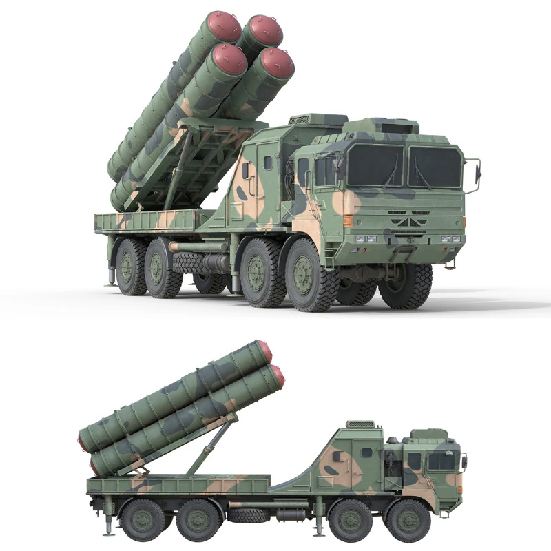 HQ 22 Air Defense Missile 3D Model .c4d .max .obj .3ds .fbx .stl .blend 