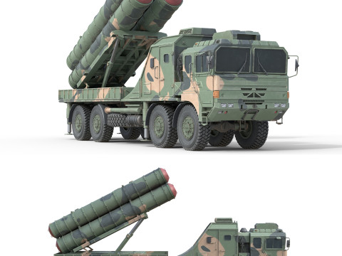 HQ 22 Air Defense Missile Model 3D
