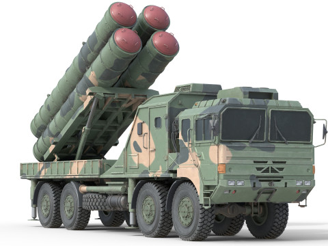 HQ 22 Air Defense Missile 3D Model