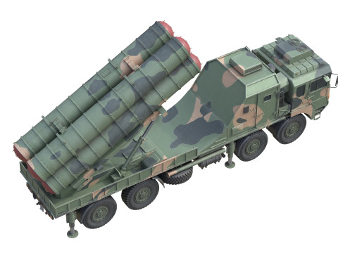 HQ 22 Air Defense Missile 3D Model
