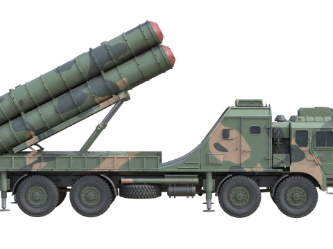 HQ 22 Air Defense Missile 3D Model