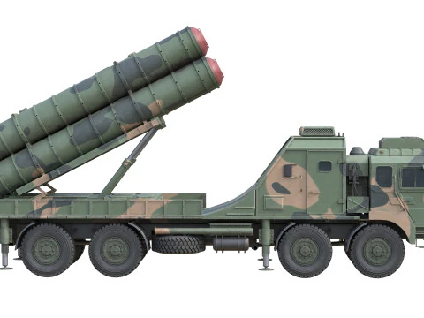 HQ 22 Air Defense Missile 3D Model