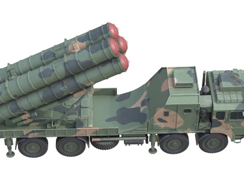 HQ 22 Air Defense Missile 3D Model