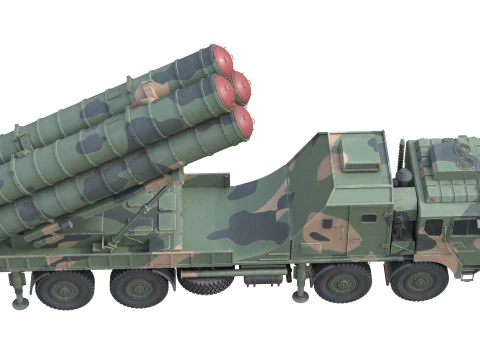 HQ 22 Air Defense Missile 3D Model