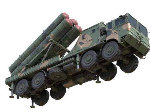 HQ 22 Air Defense Missile 3D Model
