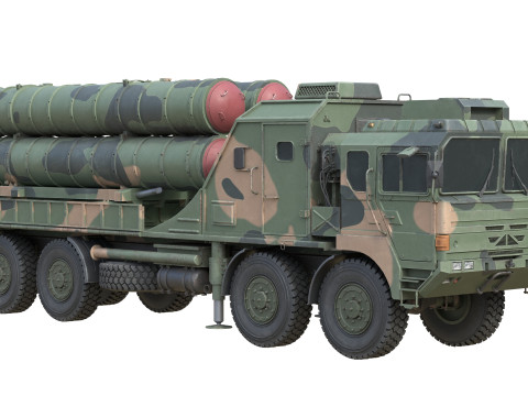 HQ 22 Air Defense Missile 3D Model