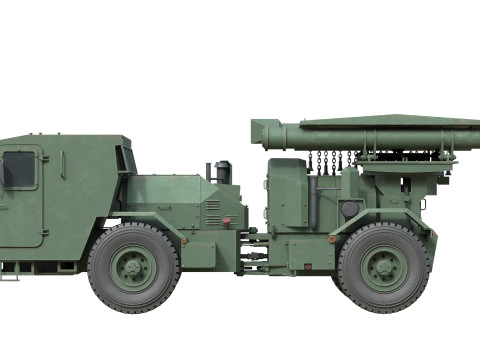 Hydrema 910 Mine Clearing Vehicle 3D Model