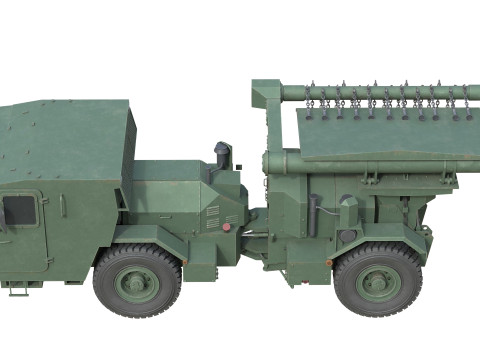 Hydrema 910 Mine Clearing Vehicle 3D Model