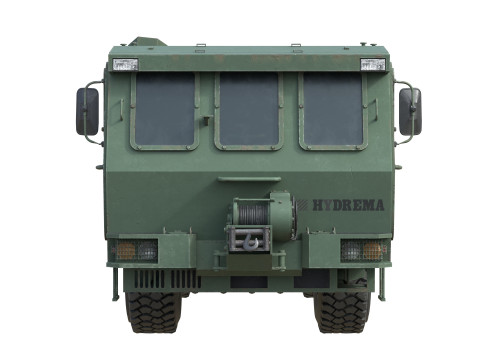 Hydrema 910 Mine Clearing Vehicle 3D Model