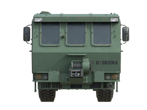 Hydrema 910 Mine Clearing Vehicle 3D Model
