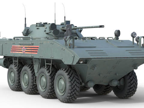 K-17 Bumerang armored Infantry Fighting Vehicle 3D Model