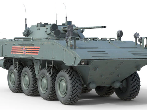 K-17 Bumerang armored Infantry Fighting Vehicle 3D Model