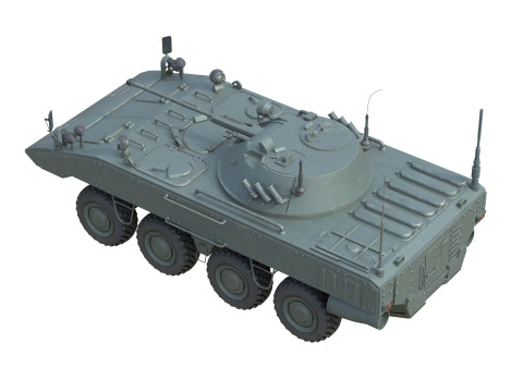 K-17 Bumerang armored Infantry Fighting Vehicle 3D Model