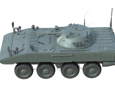 K-17 Bumerang armored Infantry Fighting Vehicle 3D Model