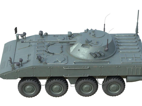 K-17 Bumerang armored Infantry Fighting Vehicle 3D Model