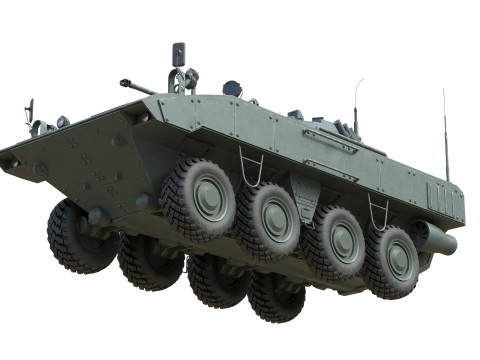 K-17 Bumerang armored Infantry Fighting Vehicle 3D Model