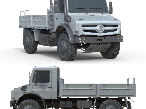 Mercedes Unimog U4023 Model 3D