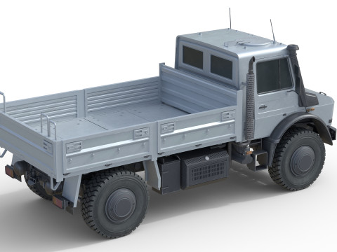 Mercedes Unimog U4023 3D Model