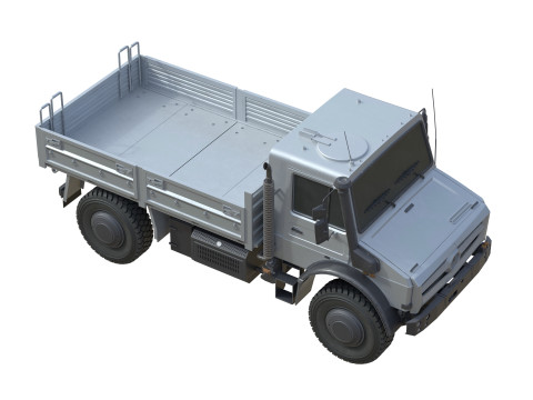 Mercedes Unimog U4023 3D Model