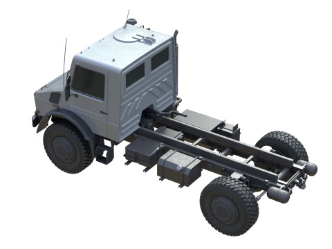 Mercedes Unimog U4023 3D Model