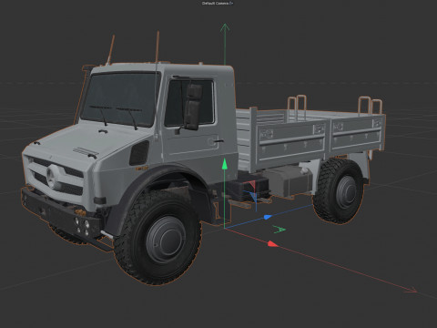 Mercedes Unimog U4023 3D Model