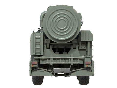 RT 2PM Topol Intercontinental ballistic missile 3D 모델