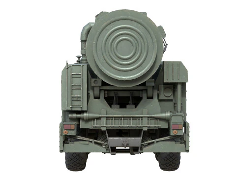 RT 2PM Topol Intercontinental ballistic missile 3D Model