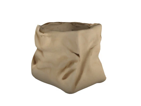 Bakery paper bag 3D Model