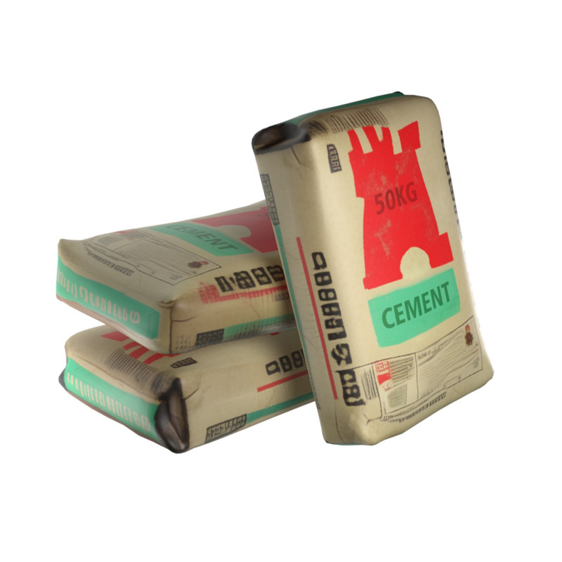 Cement sack 3D Model .c4d .max .obj .3ds .fbx .stl .blend