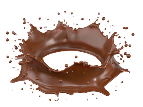 Chocolate Splash v2 Modelo 3D