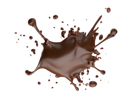 Chocolate Splash v4 3D Model