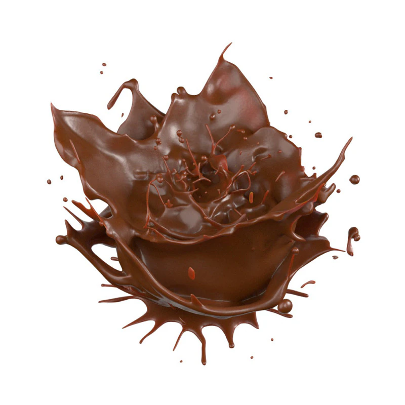 Chocolate Splash v5 3D Model .c4d .max .obj .3ds .fbx .stl .blend